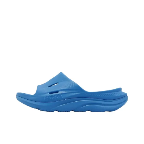 HOKA ONE ONE Ora Recovery Slide 3 Слипоны Мужской Синий