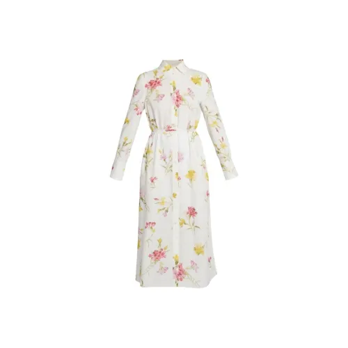 Erdem Длинное платье с длинными рукавами женское