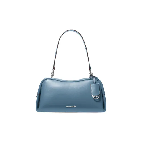 MICHAEL KORS Cecily Полиуретан Плечевая Сумка Средняя Женская Василек
