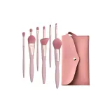 9 шт Розовый, Основа, Ромб, Щетка, ПУ (полиуретан), Сумка