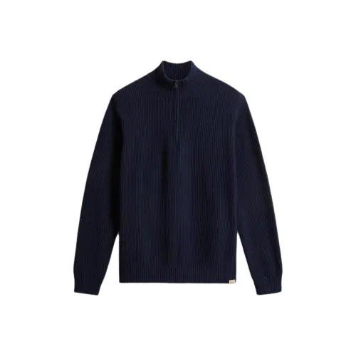 WOOLRICH Синие Мужские Свитера