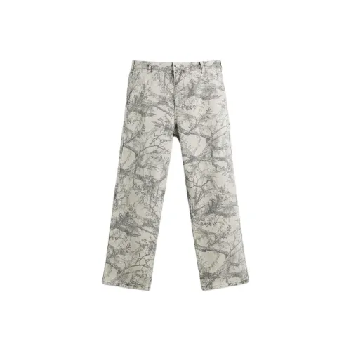 ZARA Light Gray Men's Casual Pants ZARA Светло-серые Мужские Повседневные Штаны