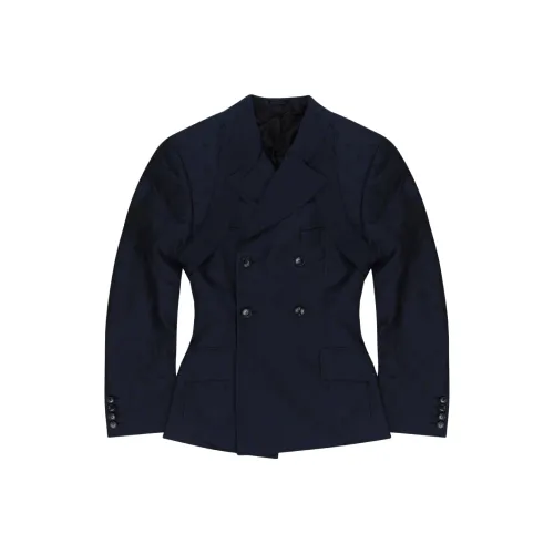 GmbH Темно-синий Синий Мужской Деловой костюм