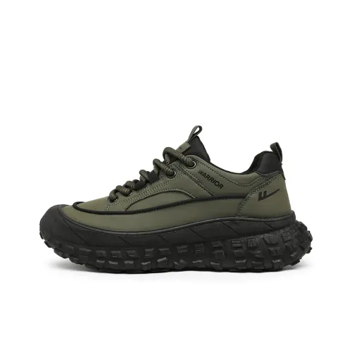 Warrior Повседневная обувь Низкий топ Армейский зеленый Черный мужской
