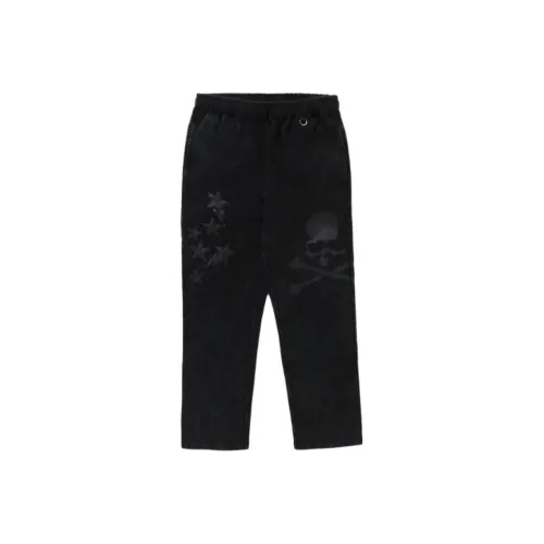 A BATHING APE x mastermind japan mastermind JAPAN FW25 Вязаные спортивные брюки Мужские