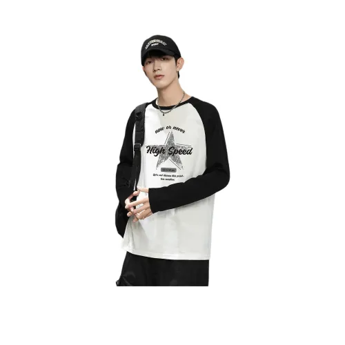 Tonlion Черные Мужские T-рубашки