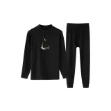 Падающий мальчик - черный