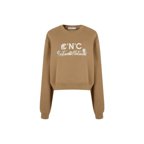 C'N'C Smudge Distortion Series Длинный рукав Свитшот Женский