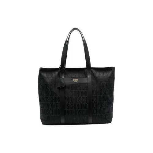 MOSCHINO Сумка из коровьей кожи сумка-тоут сумка для покупок сумка через плечо женская черная