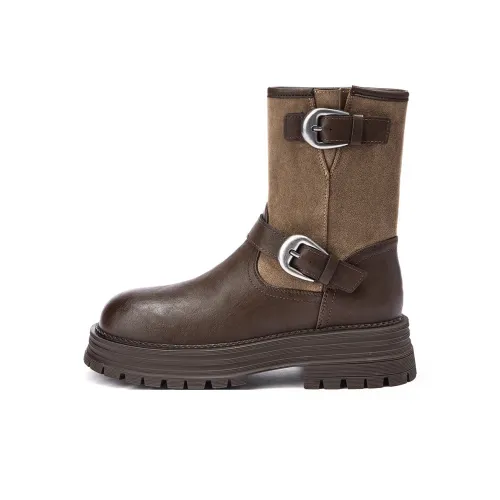 Hotwind Ботильоны 02 Коричневый Женские