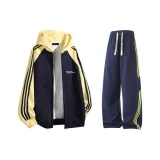 Темно-синий, синий и желтый цвет + темно-синий, синий и желтые полоски