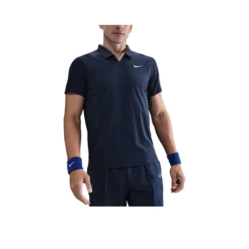 Nike Clothing Морской синий Мужской теннис Топы