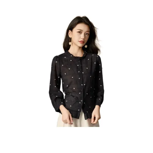 MEILANNI Черные Женские Рубашки