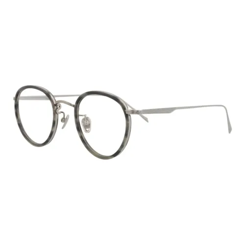 Maui Jim Металлические Ацетатные Круглые Оправы для Очков Унисекс Бронза