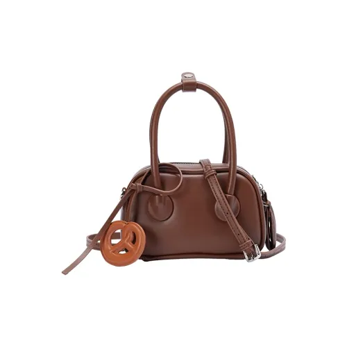 URBAN REVIVO Искусственная кожа Сумка Средний Женский Красный Коричневый