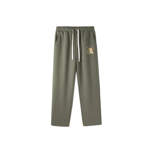 Хлопок Унисекс Повседневные Штаны