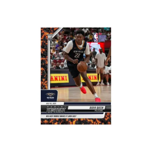 PANINI 2025-26 NBA Баскетбол NBA Instant Derek Quinn Magma Спортивные Карты 1 Упаковка