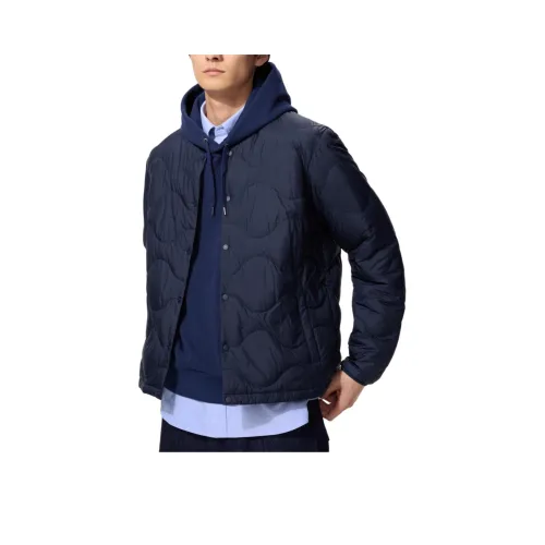 UNIQLO Темно-синий Унисекс Пуховики