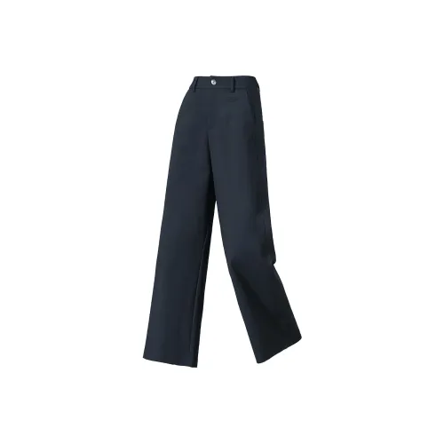 Weixi Темно-синие женские повседневные штаны