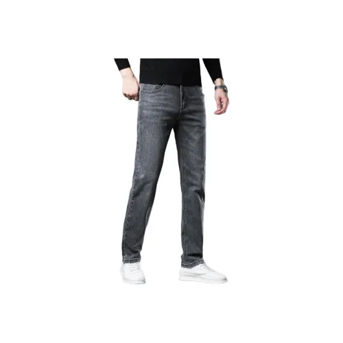 ZENGZHI Джинсы Облегающий крой Прямой крой Унисекс