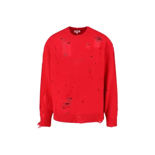 CHARLES JEFFREY Red Men's Sweaters CHARLES JEFFREY Красный Мужские Свитера
