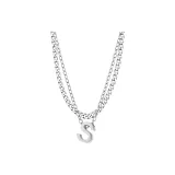 Цепочка с подвеской в виде буквы [S]
