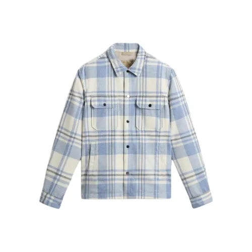 WOOLRICH Морской Мужской Пуховик