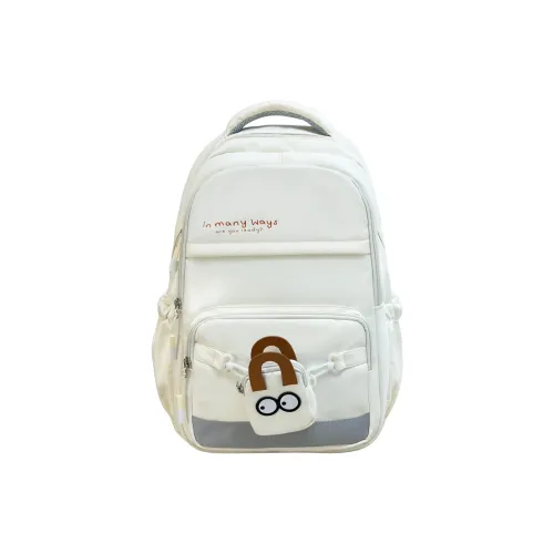 CORE BIRD Нейлон Рюкзак Стандартный Унисекс Белый Черный Красный Зеленый Синий Кофейный