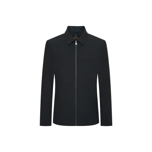 SAINT ANGELO Темно-синие унисекс куртки