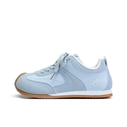 Warrior Покрытие Устойчивое к истиранию Легкий Противоскользящий Низкий Топ Немецкая армейская обувь Женская Туманно-синий