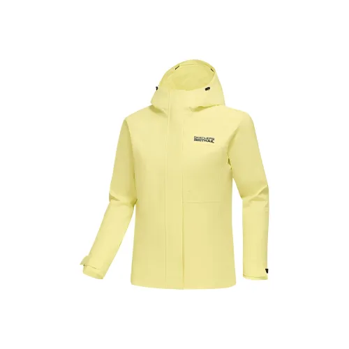 Skechers Mountain and Wild Outdoor Series Ветрозащитный Дышащий Водоотталкивающий Теплоизоляционный Ветровка Женские