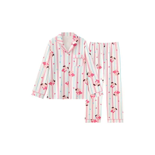 MIMOSA CHUR Мультяшный Щенок Женские Пижамные Комплекты