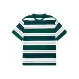 Глубокий зеленый/синие полосы