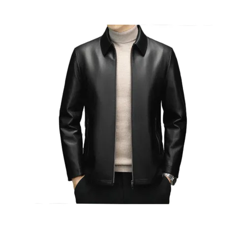 UZXJ Унисекс Кожаные куртки