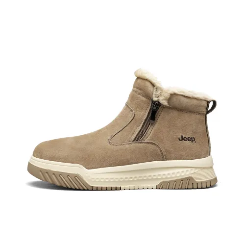 Jeep Термический Водонепроницаемый Устойчивый к Износу Амортизация Увеличение Высоты Стелька (Длина Стопы) Зимние Ботинки Мужские