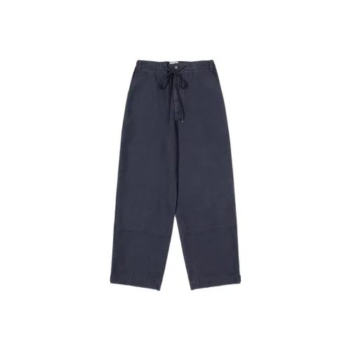 LOW CLASSIC FW25 Промытый хлопок WIDE Брюки Повседневные брюки Женские