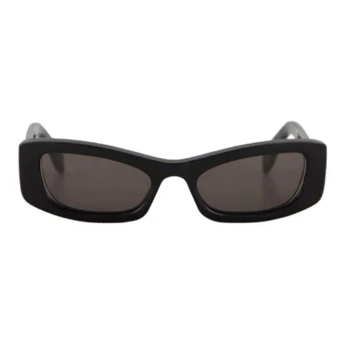 Retrosuperfuture Ацетат Кошачий глаз Солнцезащитные очки Женские Черный