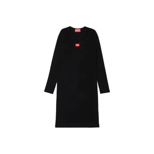 DIESEL Черные Платья для девочек