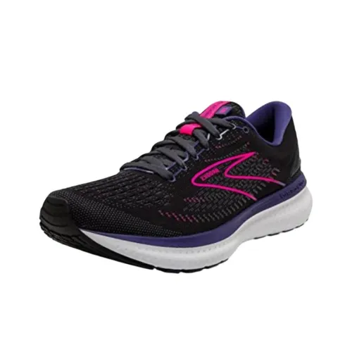 Brooks Glycerin GTS Амортизация Износостойкий Низкий Топ Беговые кроссовки Женские Черный