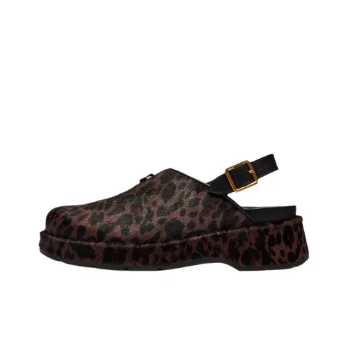 COACH Клин-каблук Высокие каблуки 6,3 см Женские Коричневый