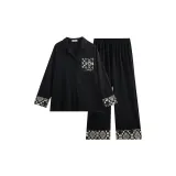 Wabi-Sabi Черный · Геометрический узор