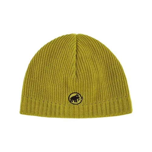 MAMMUT Полиэстер Beanies Мужской Желтый