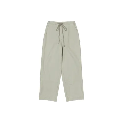 LOW CLASSIC FW25 Промытый хлопок WIDE Брюки Повседневные брюки Женские