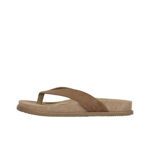 VINCE Устойчивые к истиранию Шлепанцы Мужские Верблюжий Коричневый