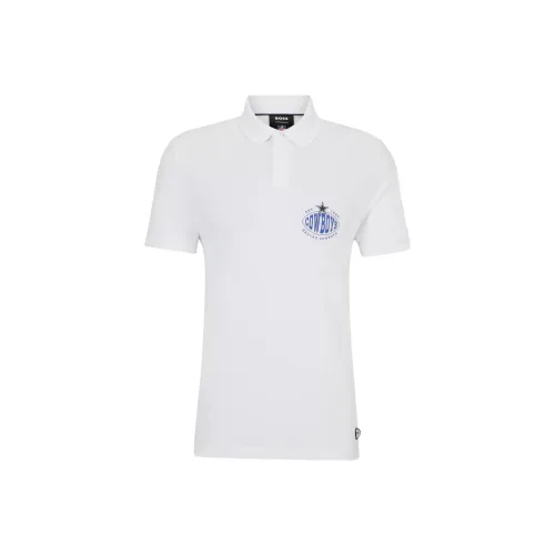 Hugo Boss Поло Мужское Белое