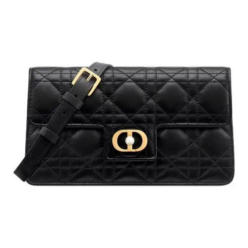 DIOR Jolie Lambskin Плечевая сумка Mini Женская Черная