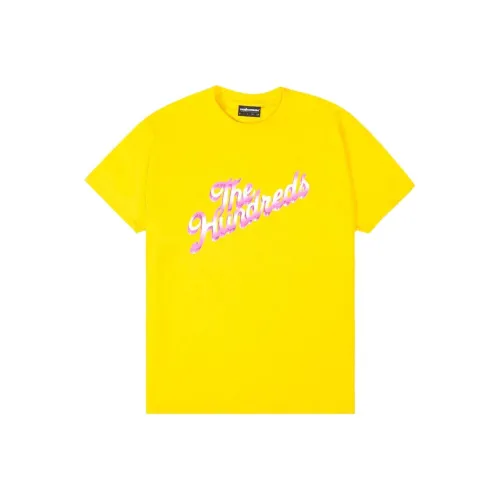 The Hundreds Желтая Мужская Футболка