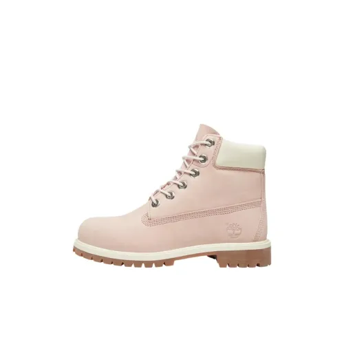 Timberland 6 Inch High Топ Детские ботинки Розовый Подростки