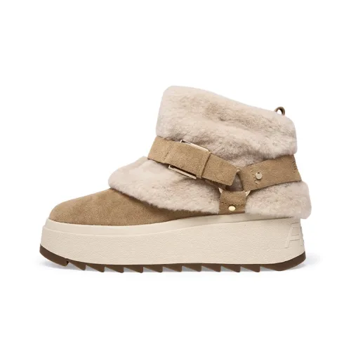 Пепельные сноубутсы женские