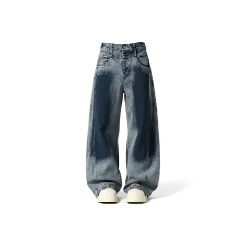 Masongarments Blue Unisex Jeans Масонгарментс Синий Унисекс Джинсы